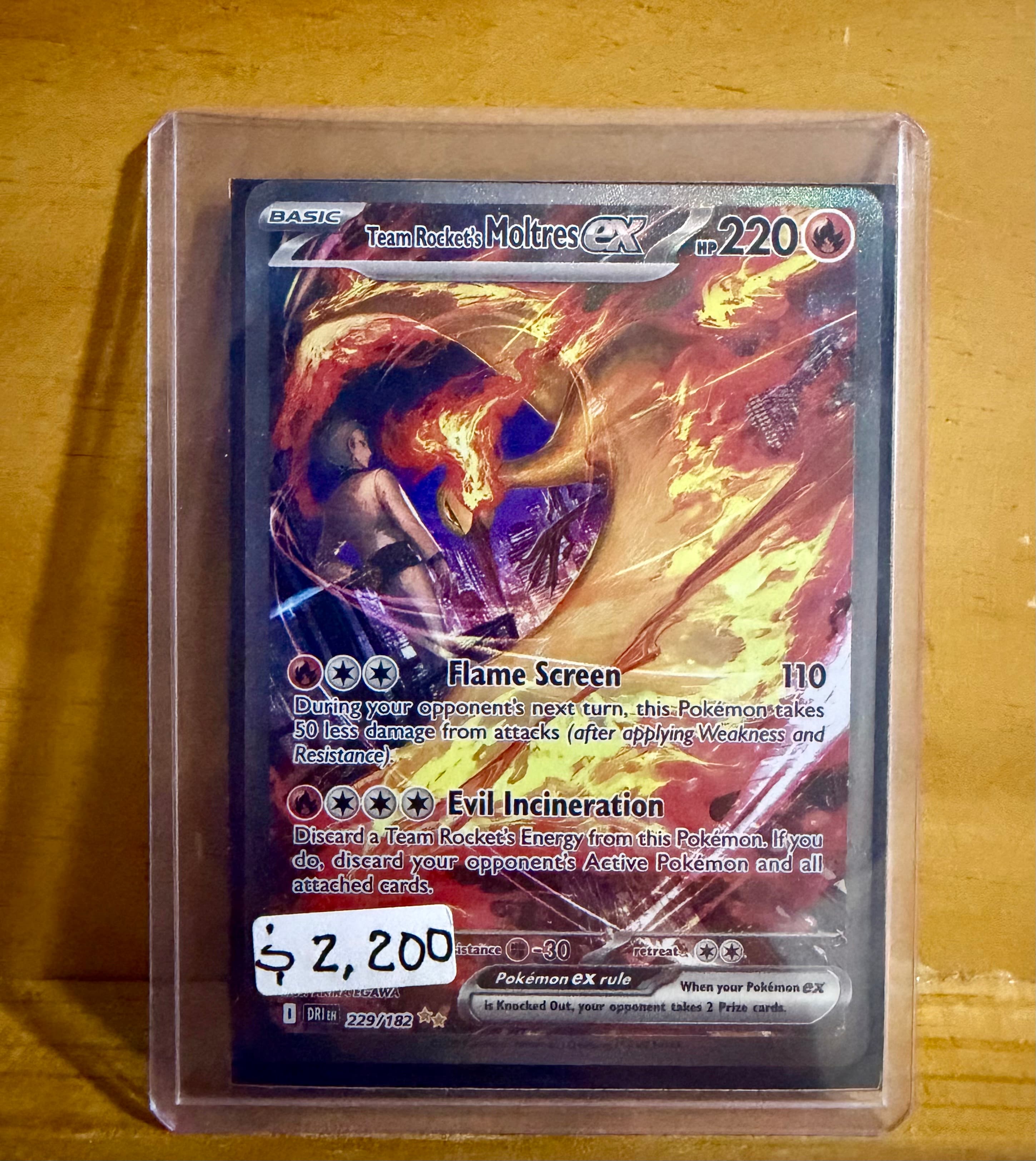 Team Rocket’s Moltres ex